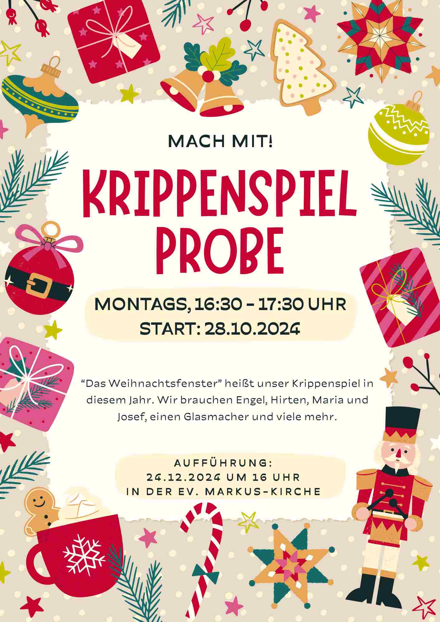 Krippenspielprobe 2024