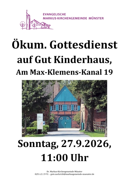 GD auf Gut Kinderhaus 27.9.2026