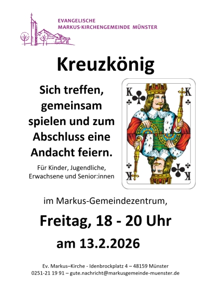 Kreuzkonig 13.2.2026