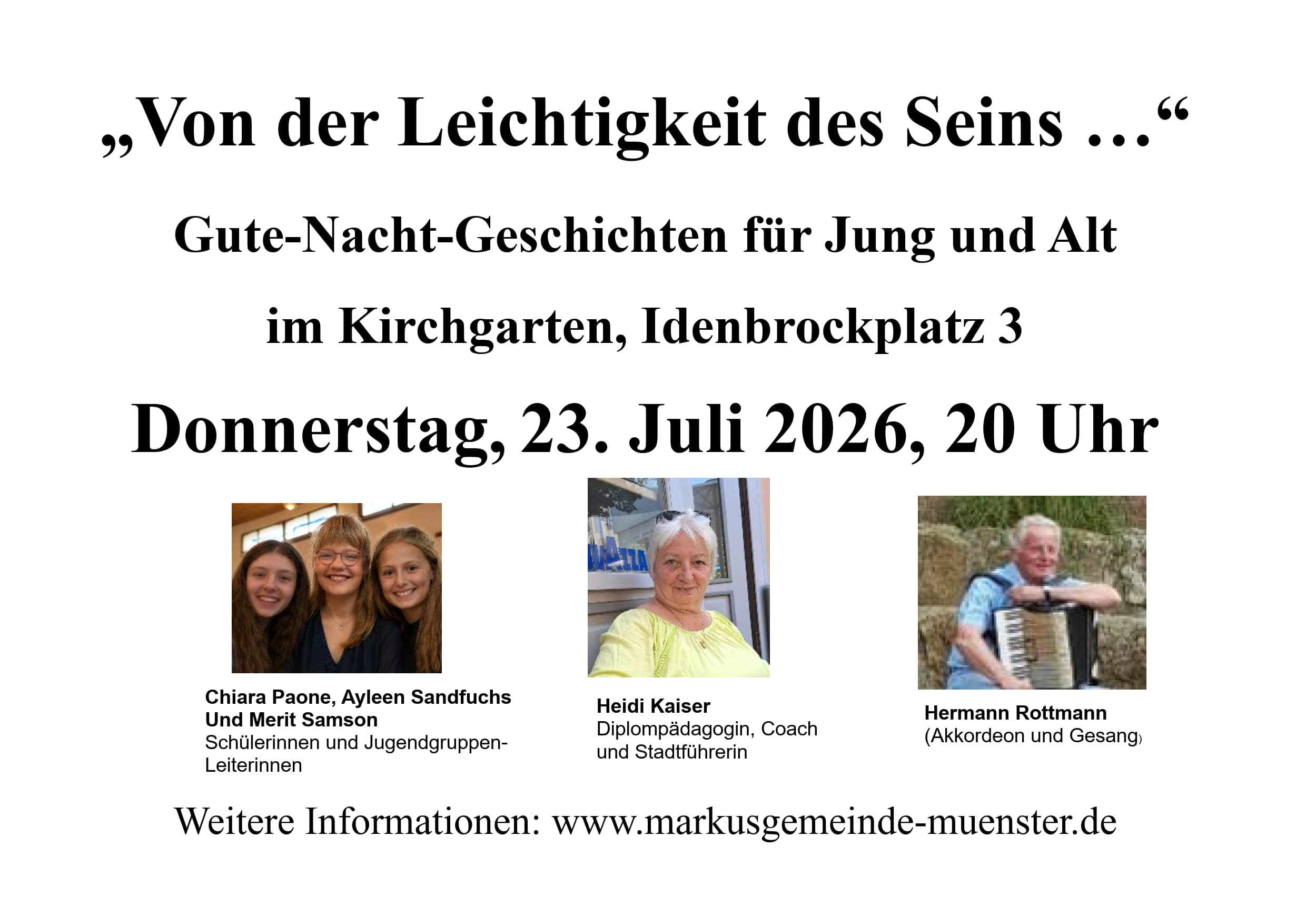Gute Nacht Geschichten Donnerstag